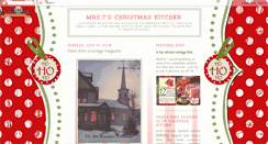 Desktop Screenshot of mychristmaskitchen.blogspot.com