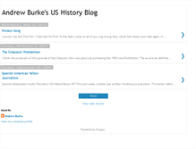 Tablet Screenshot of andrewburke1.blogspot.com