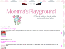 Tablet Screenshot of mommasfabulousplayground.blogspot.com