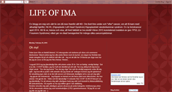 Desktop Screenshot of lifeofima.blogspot.com