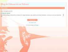 Tablet Screenshot of ceipmenesteo-valores.blogspot.com