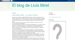Desktop Screenshot of lluismiret.blogspot.com