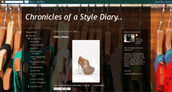 Desktop Screenshot of chroniclesofastylediary.blogspot.com