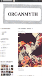 Mobile Screenshot of organmyth.blogspot.com