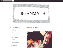 Tablet Screenshot of organmyth.blogspot.com