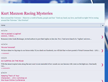 Tablet Screenshot of kurtmaxxonracing.blogspot.com