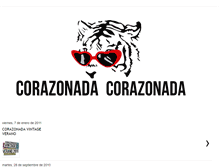 Tablet Screenshot of corazonadacorazonada.blogspot.com