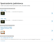 Tablet Screenshot of jaskiniowiec.blogspot.com