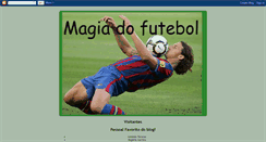 Desktop Screenshot of magia-do-futebol.blogspot.com