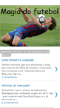 Mobile Screenshot of magia-do-futebol.blogspot.com