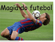 Tablet Screenshot of magia-do-futebol.blogspot.com