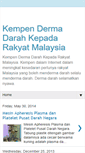 Mobile Screenshot of derma-darah-malaysia.blogspot.com