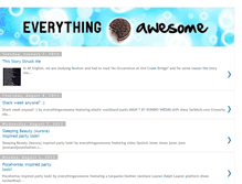 Tablet Screenshot of everythingawesomeblog.blogspot.com