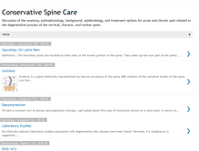 Tablet Screenshot of conservativespine.blogspot.com