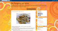 Desktop Screenshot of deparaguayconamor.blogspot.com