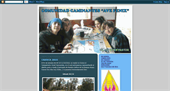 Desktop Screenshot of comunidadcaminantes396.blogspot.com