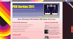 Desktop Screenshot of prkkerdau.blogspot.com