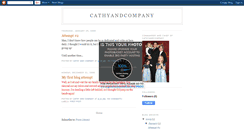 Desktop Screenshot of cathyandcompany.blogspot.com