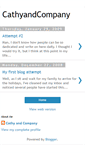 Mobile Screenshot of cathyandcompany.blogspot.com