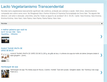 Tablet Screenshot of lactovegetarianismo.blogspot.com