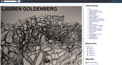 Desktop Screenshot of laurengoldenberg.blogspot.com