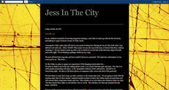 Desktop Screenshot of jessinthecity-situational.blogspot.com