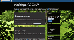 Desktop Screenshot of herbologiapluma.blogspot.com