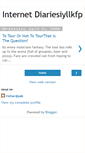 Mobile Screenshot of internetdiariesjsjdwhf.blogspot.com