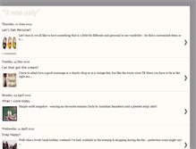 Tablet Screenshot of itwasonly.blogspot.com