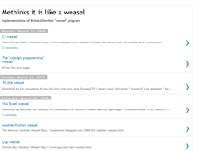 Tablet Screenshot of like-a-weasel.blogspot.com