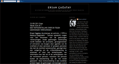 Desktop Screenshot of ersancagatay.blogspot.com