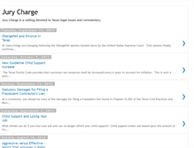 Tablet Screenshot of jurycharge.blogspot.com