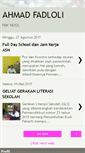 Mobile Screenshot of ahmadfadloli.blogspot.com