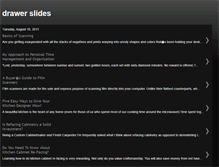 Tablet Screenshot of drawer-slides.blogspot.com