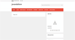 Desktop Screenshot of javandalism.blogspot.com