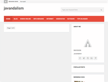 Tablet Screenshot of javandalism.blogspot.com