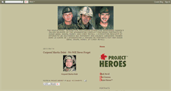 Desktop Screenshot of projectheroestm.blogspot.com