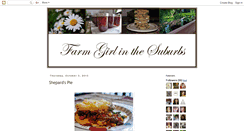 Desktop Screenshot of farmgirlinthesuburbs.blogspot.com