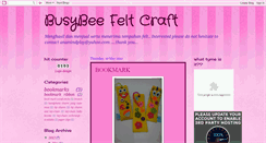 Desktop Screenshot of anafeltandcraft.blogspot.com