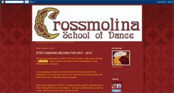 Desktop Screenshot of crossmolinairishdance.blogspot.com