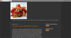 Desktop Screenshot of glutenfreeandalternativehealth.blogspot.com