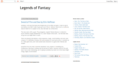 Desktop Screenshot of legendsoffantasy.blogspot.com
