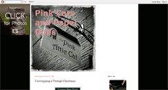 Desktop Screenshot of pinkcatsandpaperdolls.blogspot.com