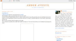 Desktop Screenshot of amberavenue.blogspot.com