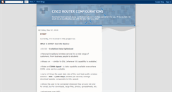 Desktop Screenshot of ciscorouterconfig.blogspot.com