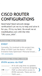 Mobile Screenshot of ciscorouterconfig.blogspot.com