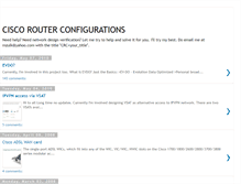 Tablet Screenshot of ciscorouterconfig.blogspot.com