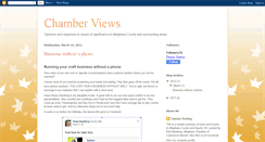 Desktop Screenshot of chamber-views.blogspot.com