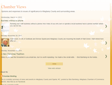 Tablet Screenshot of chamber-views.blogspot.com