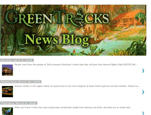Tablet Screenshot of greentracks-news.blogspot.com